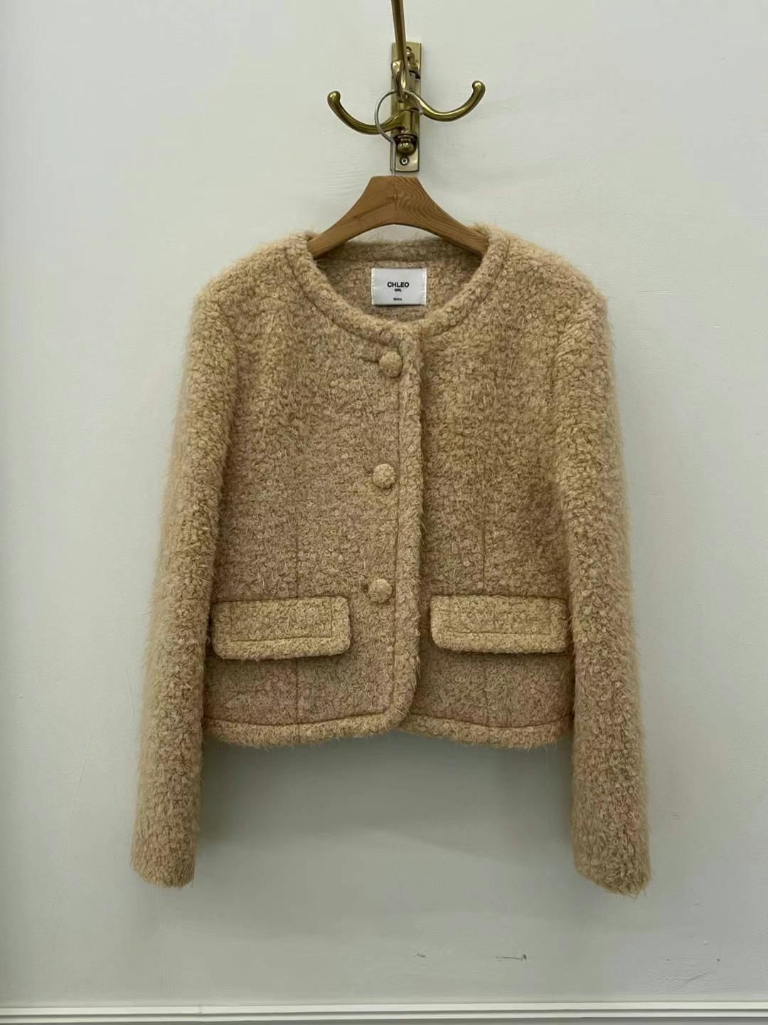 CHLEO GIRL-클레오걸-T韓國直郵女裝新品職業推薦短款大衣CHLEO GIRL短款大衣圖色2