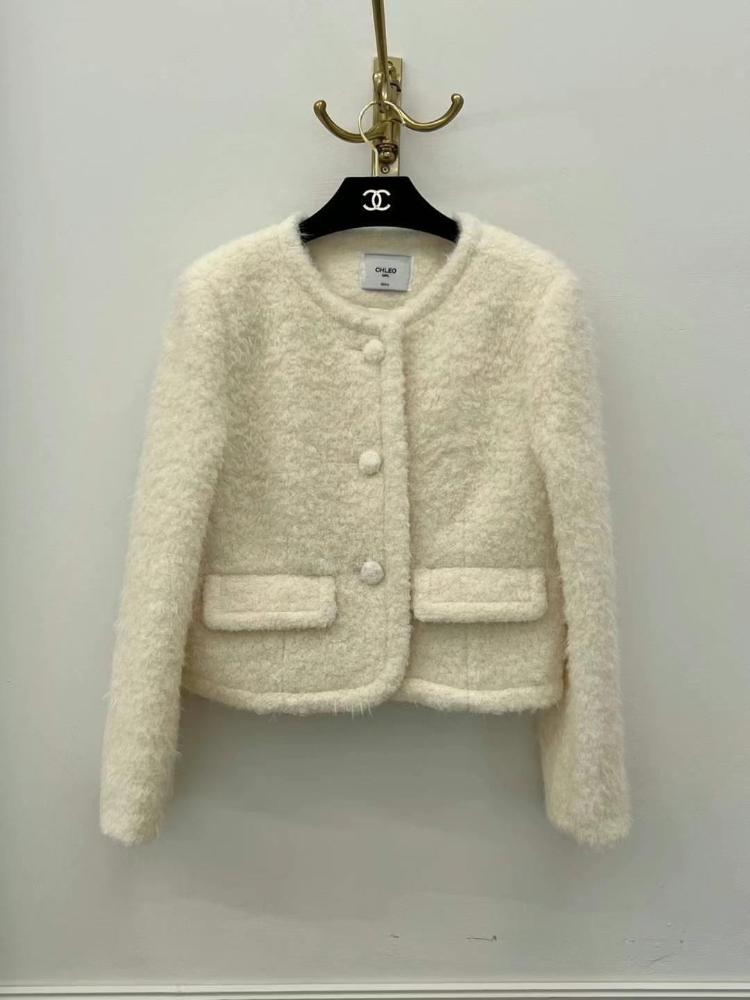 CHLEO GIRL-클레오걸-T韓國直郵女裝新品職業推薦短款大衣CHLEO GIRL短款大衣圖色3