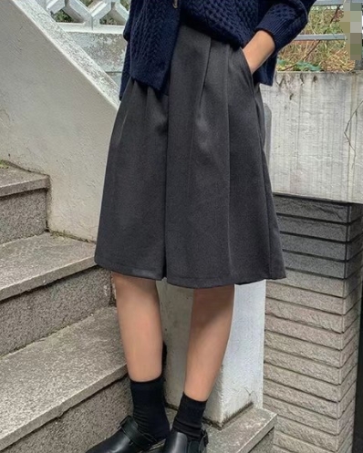 FLATYOU韓國直郵東大門實拍女裝新款時尚休閑推薦熱賣人氣短褲AUBEENDEAR短褲圖色3