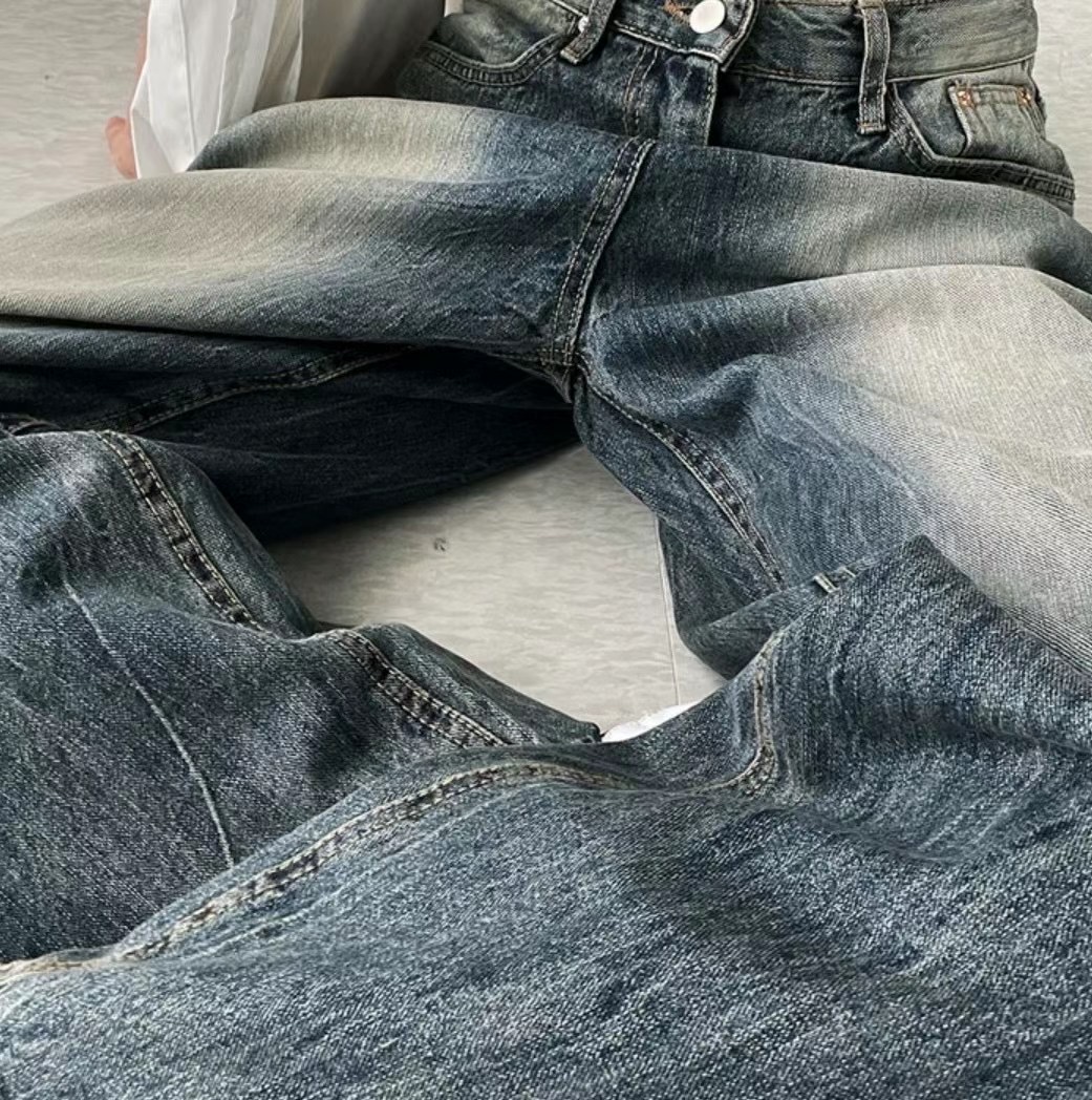 JJIM直郵韓國代購女裝新款時尚休閑真品人氣推薦熱賣牛仔褲JJIM牛仔褲