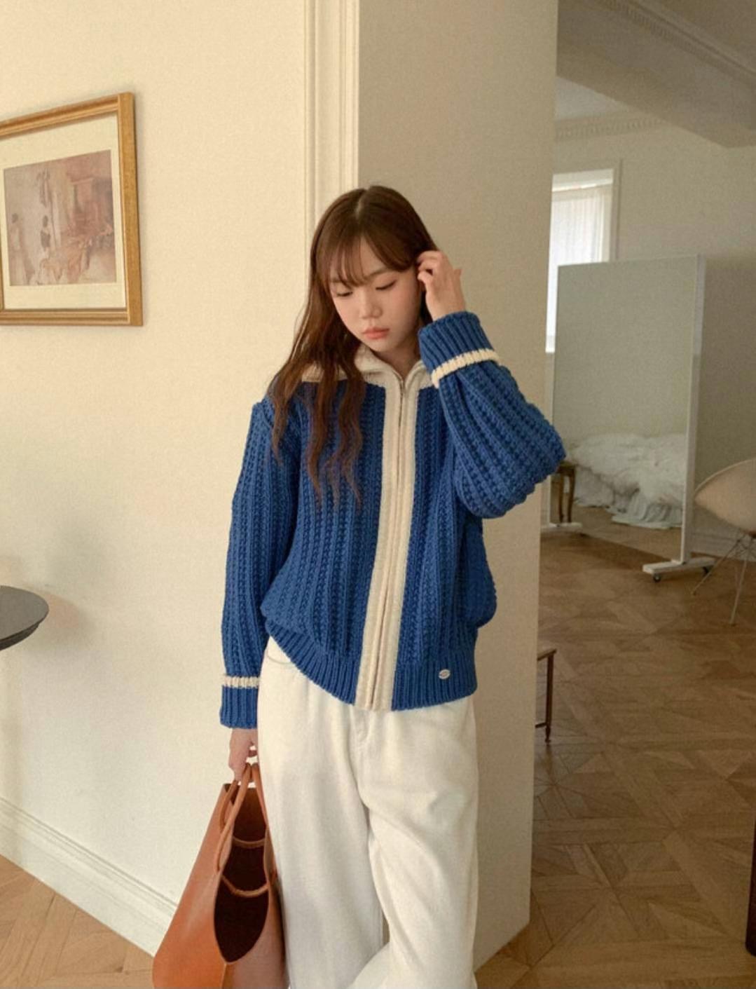 ASKMEAQUESTION韓國直郵東大門實拍女裝新款25春夏推薦毛衣ASKMEAQUESTION毛衣
