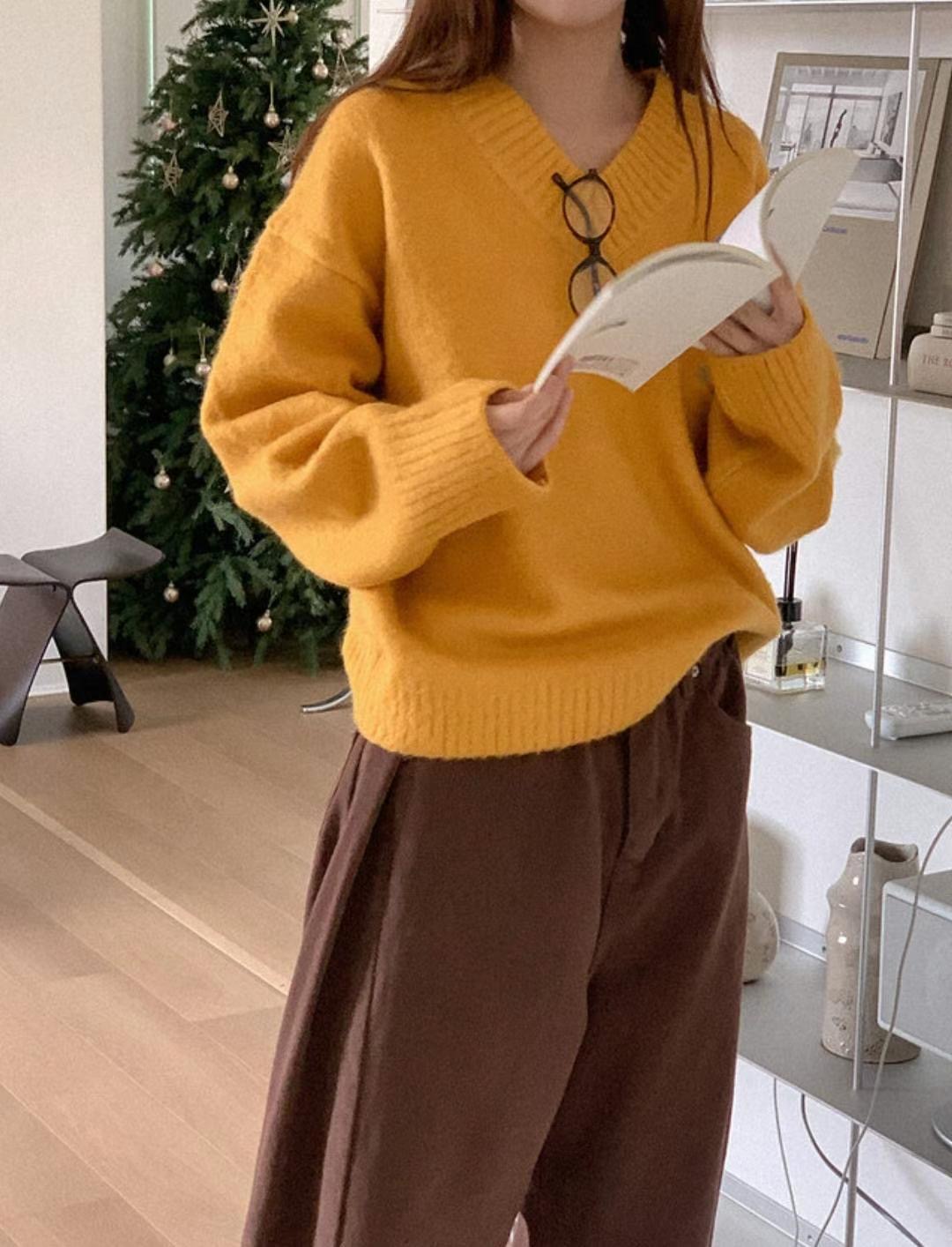 ASKMEAQUESTION東大門代購女裝新款推薦熱賣真品25春夏針織衫ASKMEAQUESTION針織衫