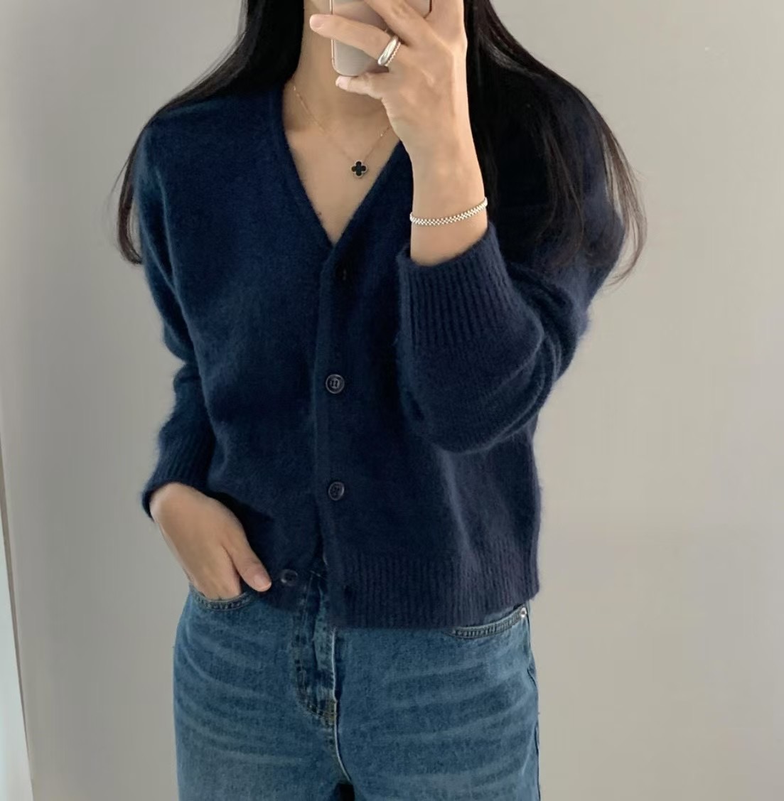 ATTIC東大門直郵女裝新款真品熱賣時尚25春夏人氣針織衫安哥拉ATTIC針織衫圖色2