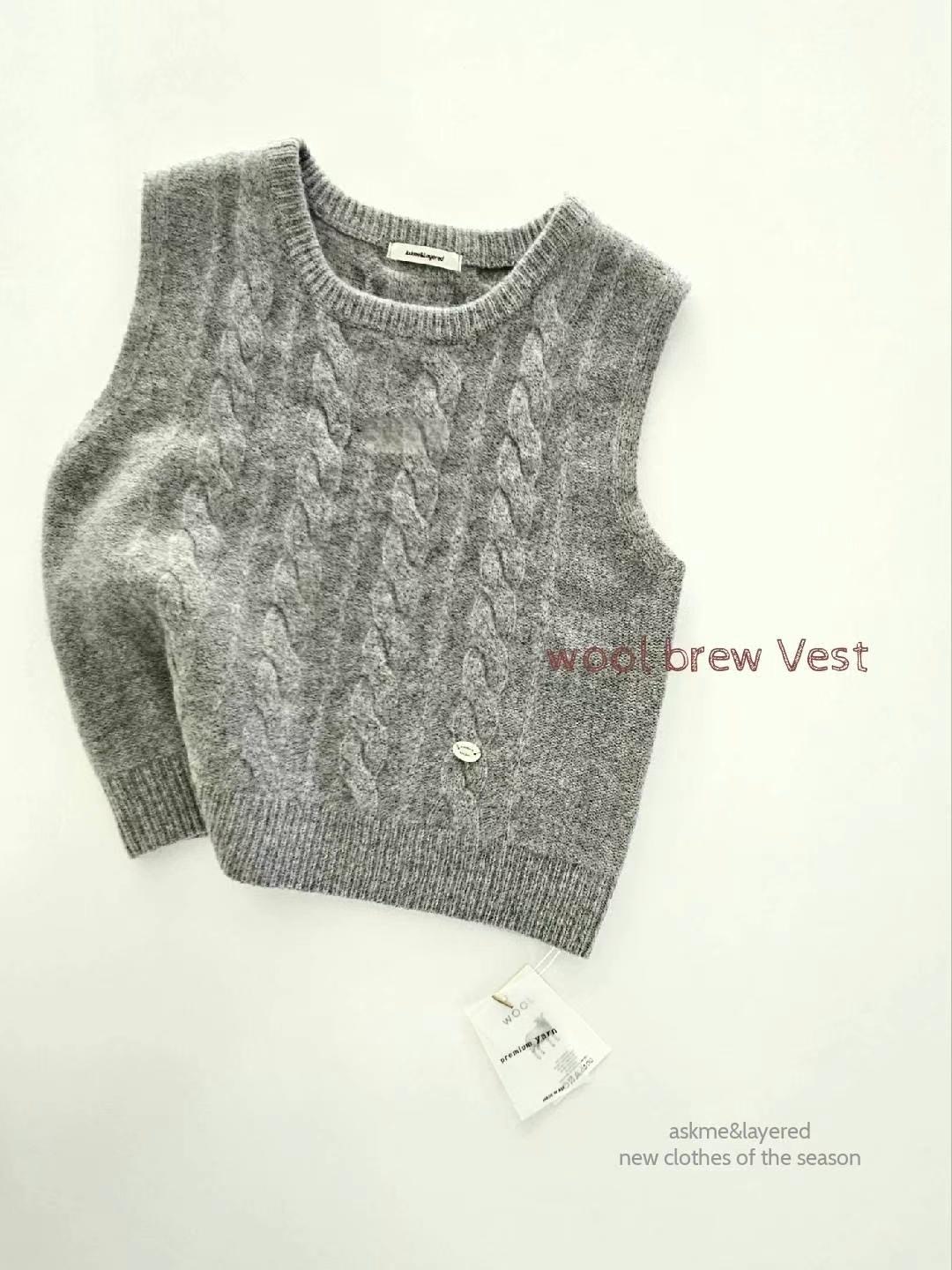 ASKMEAQUESTION直郵韓國代購女裝新品真品熱賣時尚吊帶背心ASKMEAQUESTION吊帶/背心