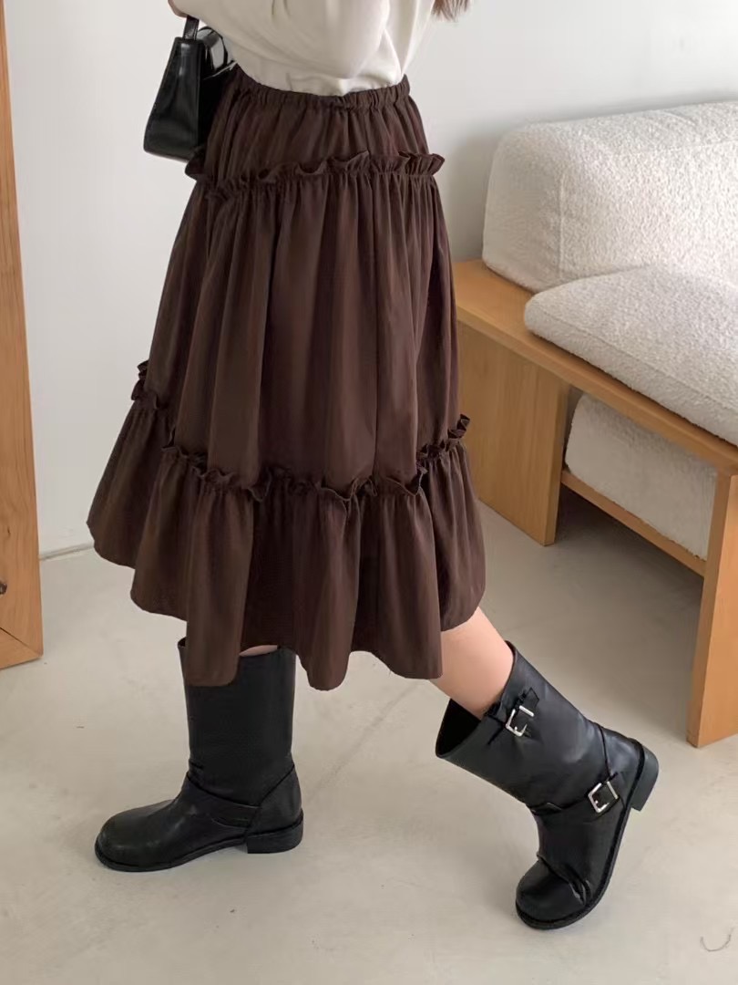 FORME韓國直郵女裝新款人氣真品時尚職業休閑熱賣半身裙中短裙FORME半身裙/中短裙