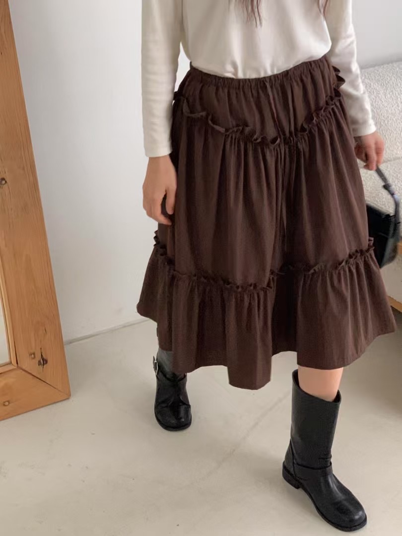 FORME韓國直郵女裝新款人氣真品時尚職業休閑熱賣半身裙中短裙FORME半身裙/中短裙