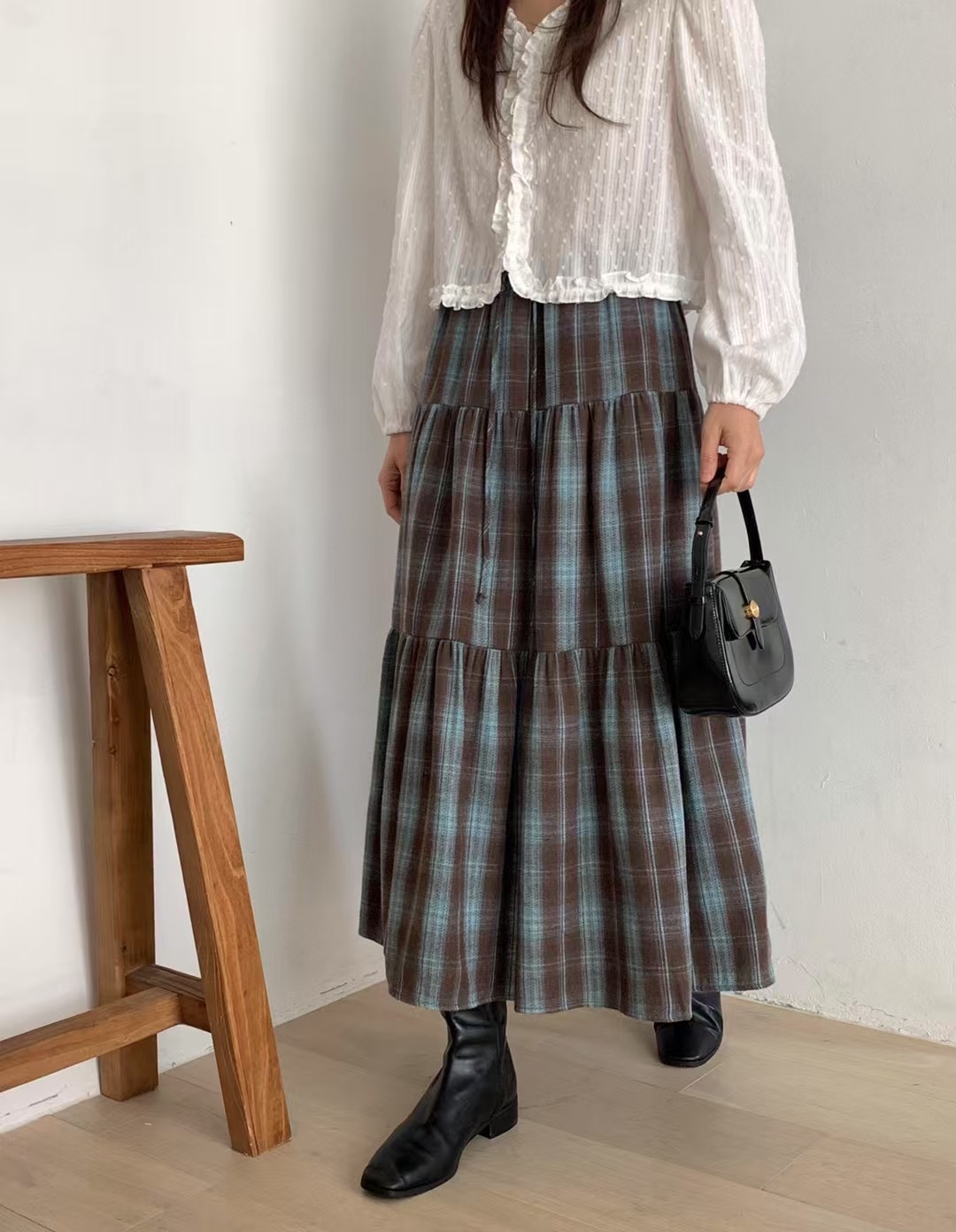 FORME韓國直郵女裝新品熱賣休閑人氣25春夏推薦職業真品長裙FORME長裙