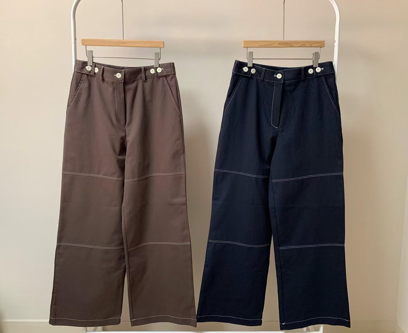 FORME韓國直郵女裝新款真品推薦人氣熱賣職業25春夏25春季休閑褲FORME休閑褲
