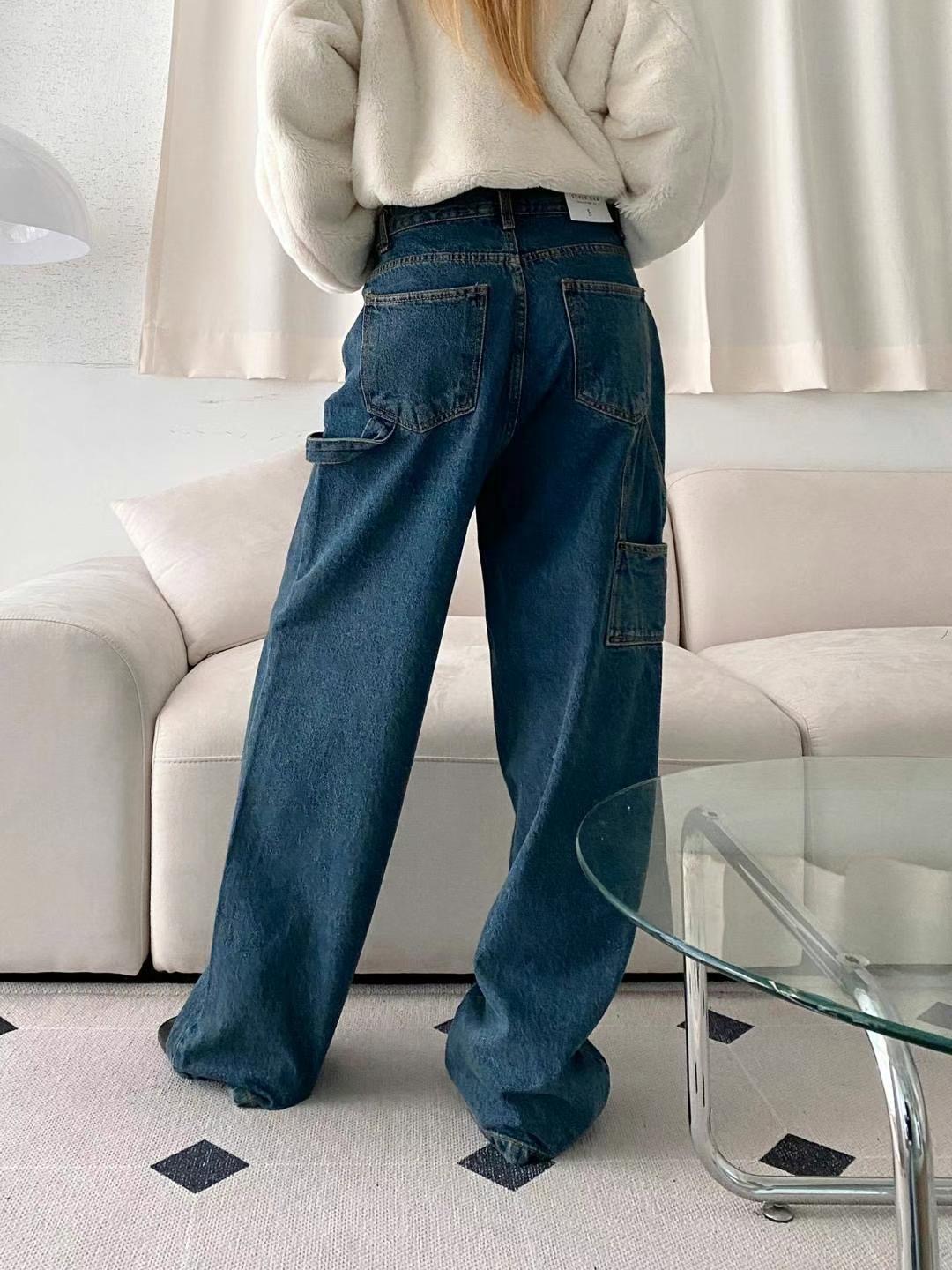STYLE LAB直郵韓國代購女裝新款真品職業時尚人氣熱賣牛仔褲STYLE LAB牛仔褲