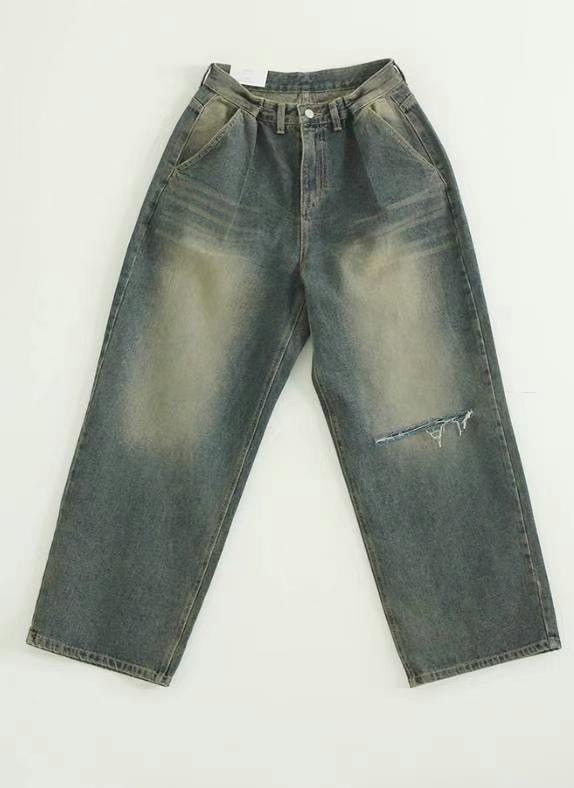 STYLE LAB韓國直郵東大門實拍女裝新品真品時尚職業牛仔褲STYLE LAB牛仔褲