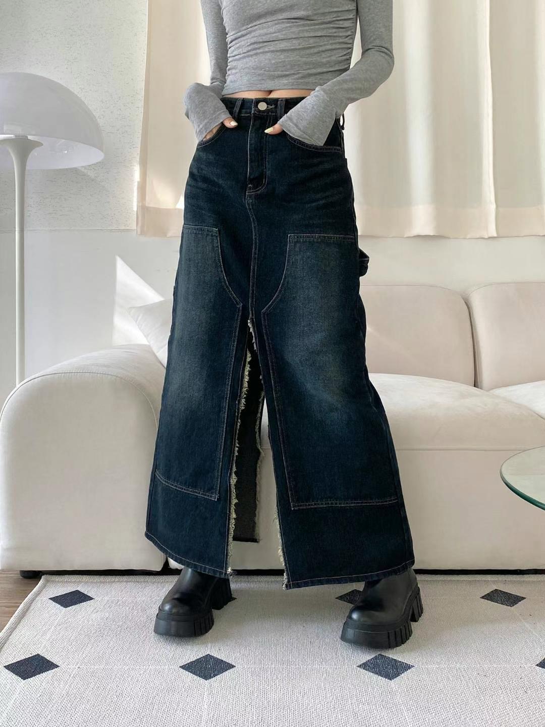 STYLE LAB韓國直郵東大門實拍女裝新款推薦休閑25春季長裙STYLE LAB長裙