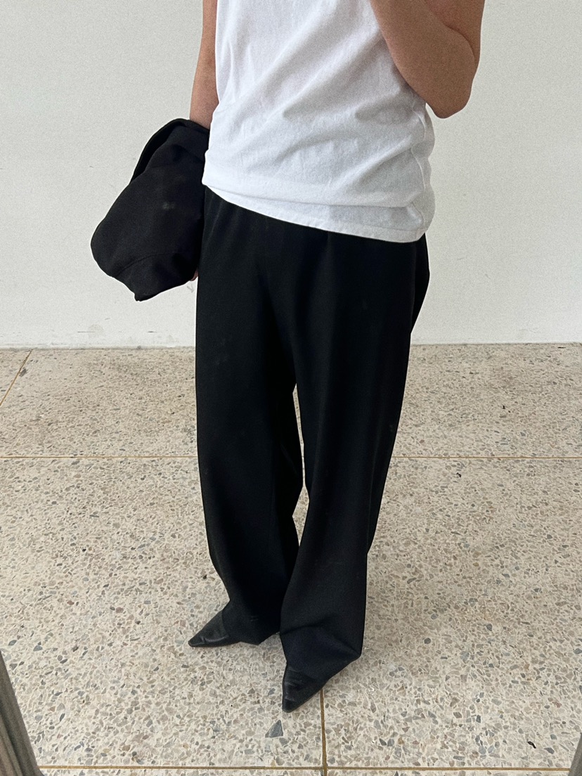 MYOS東大門實拍女士新款熱賣推薦時尚25春夏職業休閑褲羊毛MYOS休閑褲