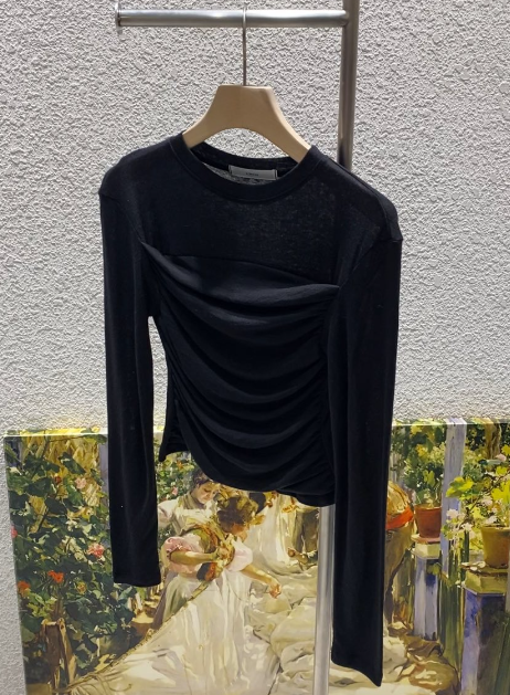 N BROWN韓國直郵女士新品人氣推薦25春夏職業休閑真品長袖T恤N BROWN長袖T恤圖色6
