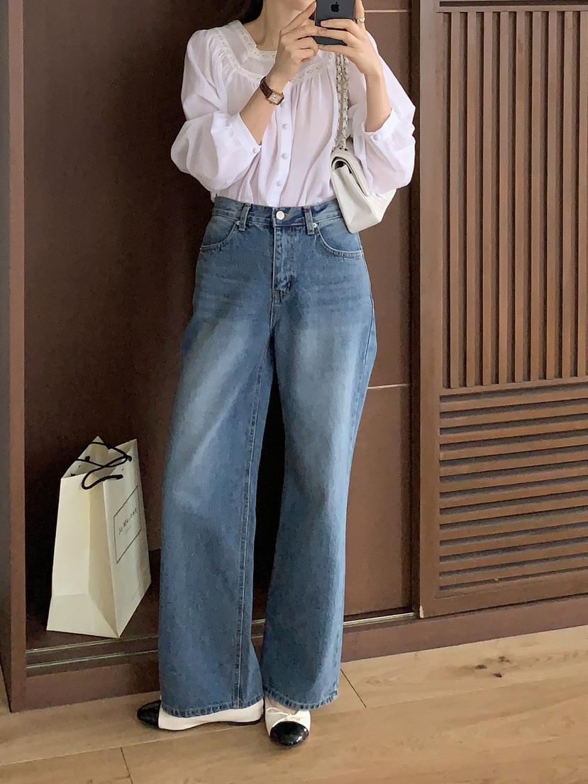 CEREAL東大門實拍女裝新款推薦真品休閑人氣25春夏時尚牛仔褲CEREAL牛仔褲
