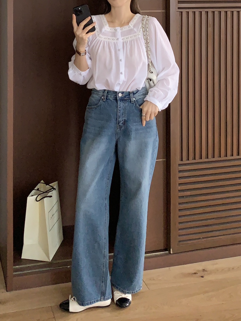 CEREAL東大門實拍女裝新款推薦真品休閑人氣25春夏時尚牛仔褲CEREAL牛仔褲
