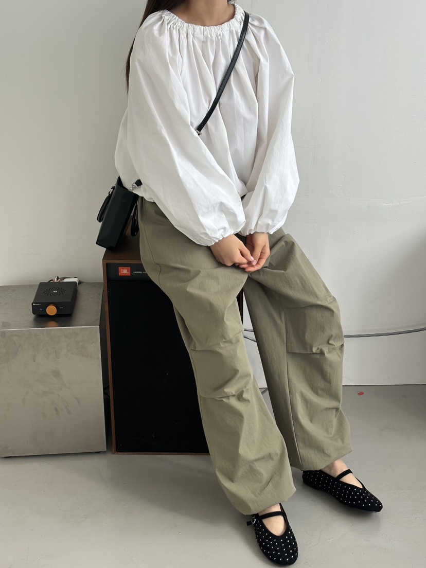 HOME GROUND韓國代購女士新品真品25春夏時尚推薦熱賣休閑褲HOME GROUND休閑褲