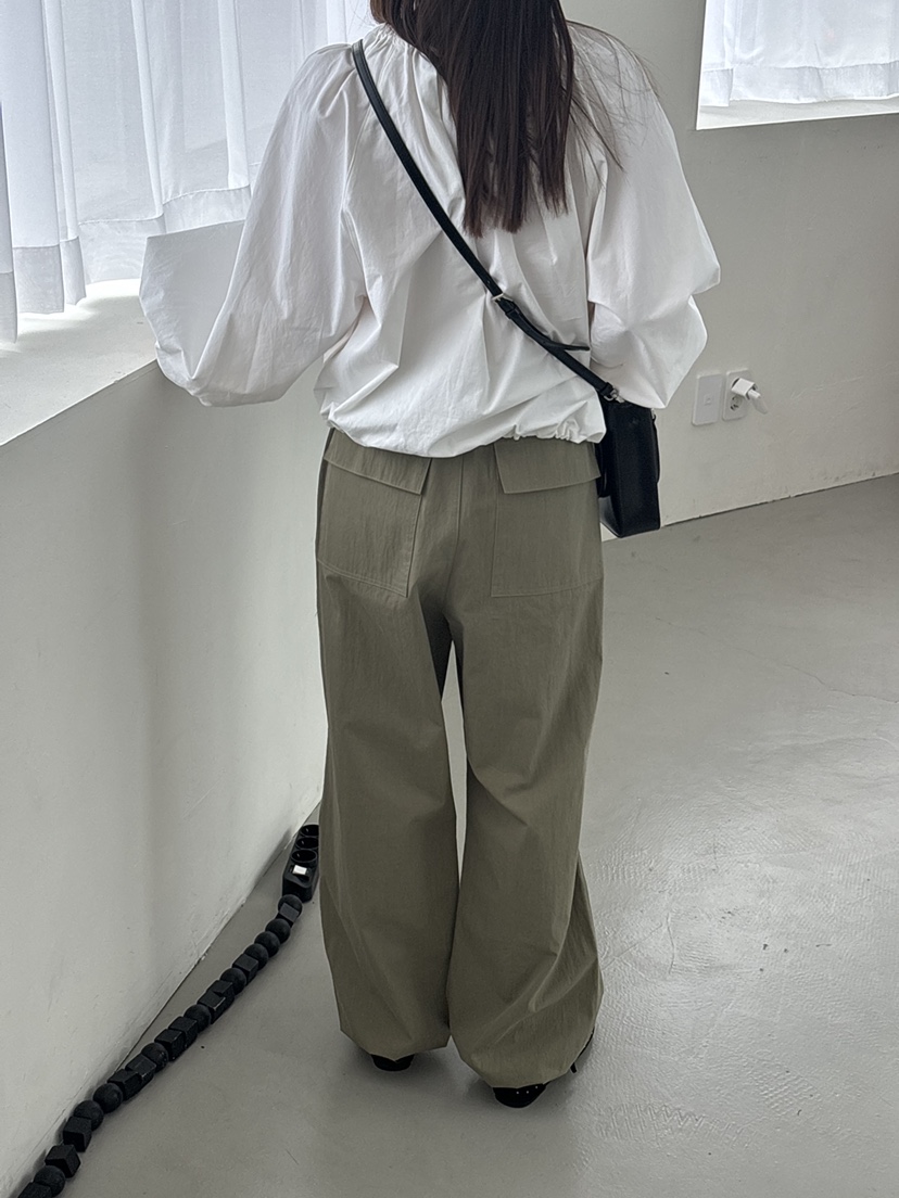 HOME GROUND韓國代購女士新品真品25春夏時尚推薦熱賣休閑褲HOME GROUND休閑褲