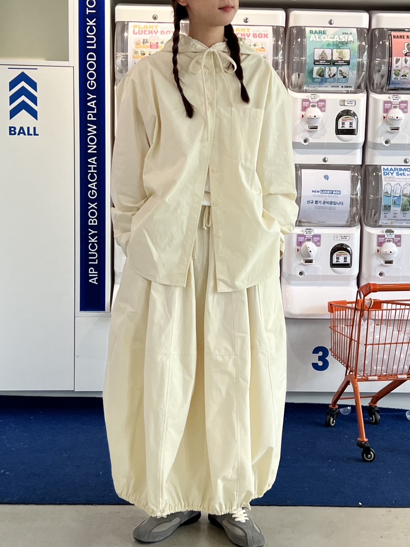 HOME GROUND東大門實拍女裝新品25春夏休閑推薦熱賣職業長裙HOME GROUND長裙