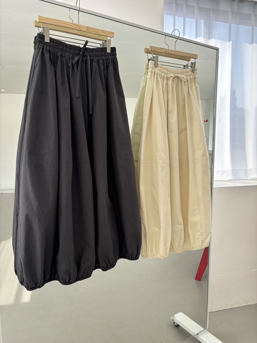 HOME GROUND東大門實拍女裝新品25春夏休閑推薦熱賣職業長裙HOME GROUND長裙