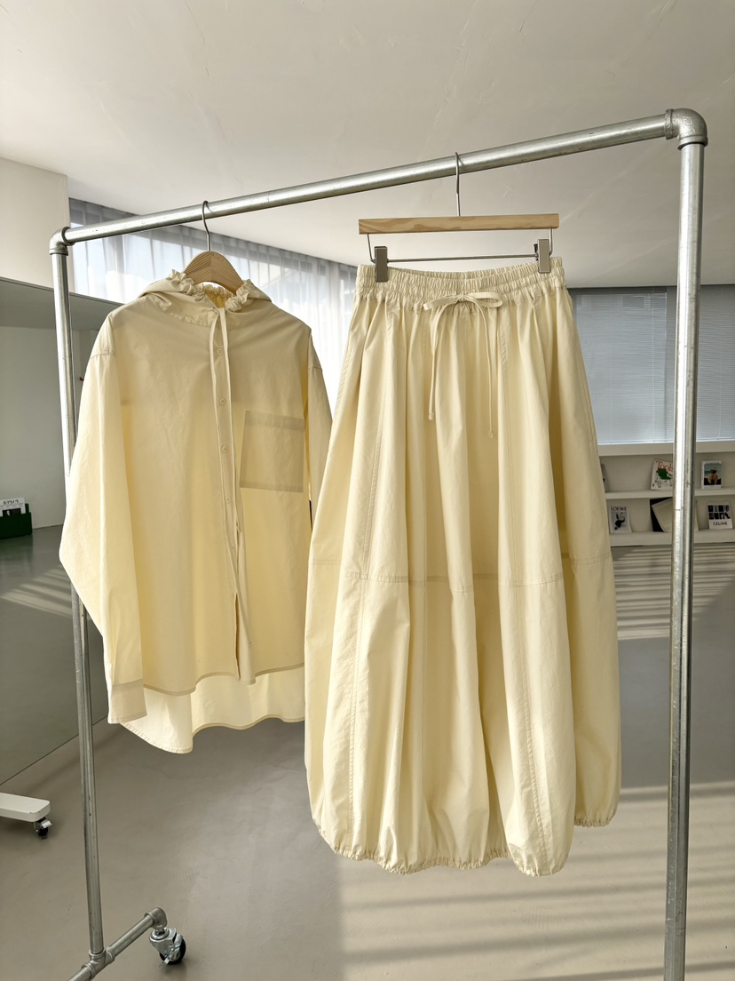 HOME GROUND東大門實拍女裝新品25春夏休閑推薦熱賣職業長裙HOME GROUND長裙