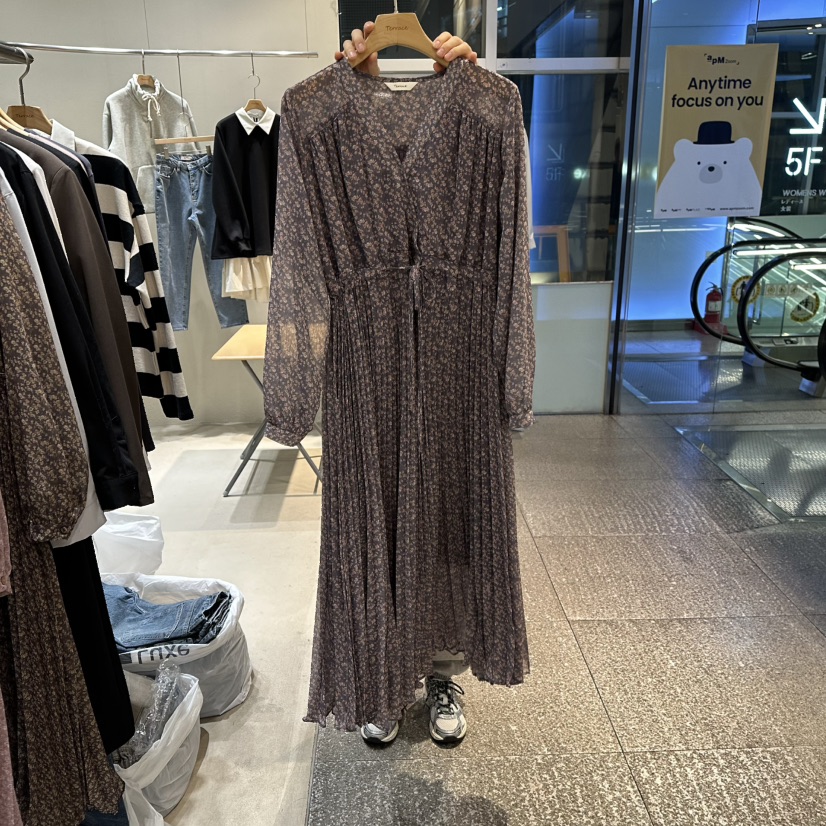 TERRACE韓國直郵女士新款職業推薦休閑時尚熱賣真品25春夏連衣裙TERRACE連衣裙圖色3