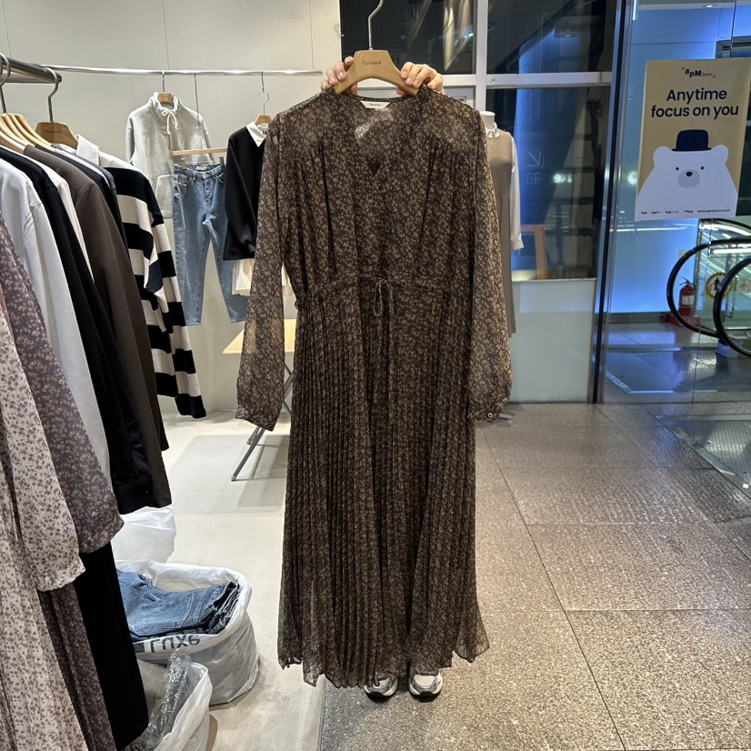 TERRACE韓國直郵女士新款職業推薦休閑時尚熱賣真品25春夏連衣裙TERRACE連衣裙圖色4