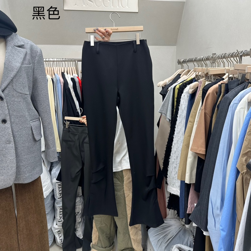 ASCEND東大門直郵女裝新款25春夏休閑時尚推薦熱賣人氣休閑褲ASCEND休閑褲圖色2
