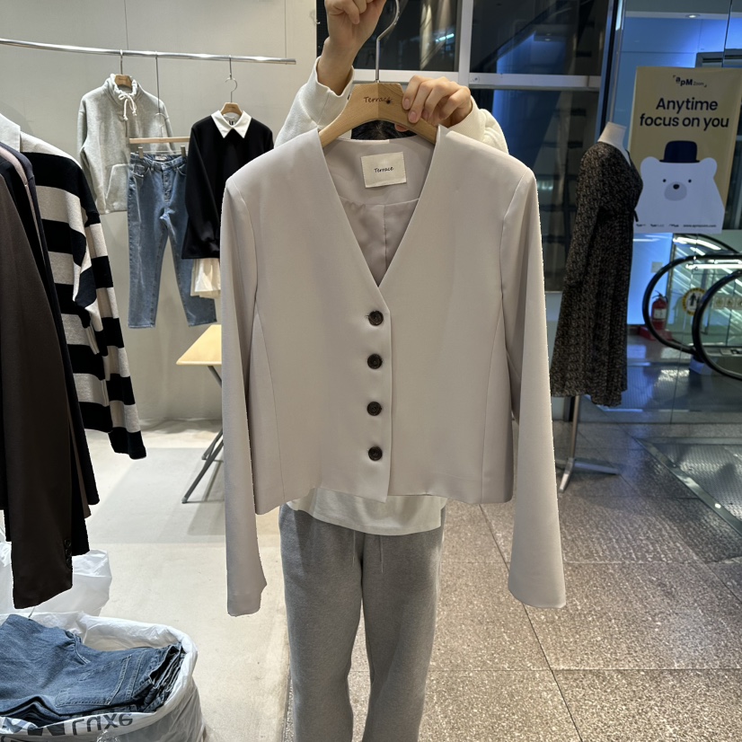 TERRACE東大門代購女裝新款人氣真品職業推薦熱賣時尚25春夏夾克TERRACE夾克