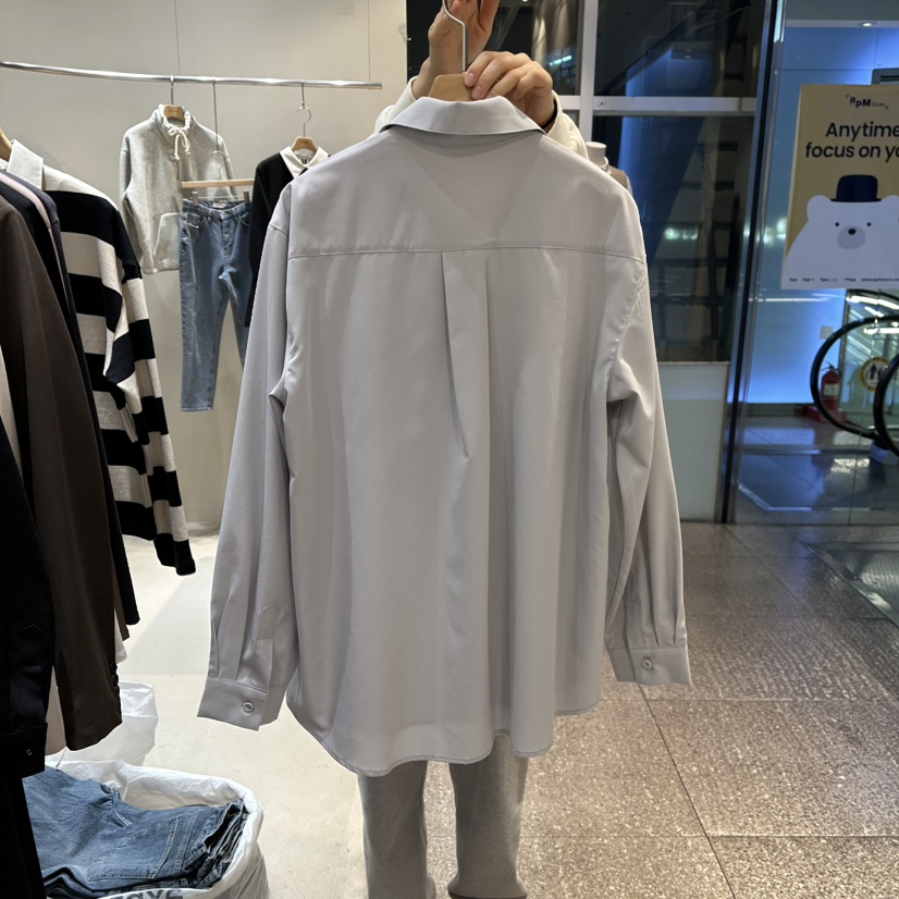 TERRACE東大門代購女士新款休閑職業25春夏真品推薦襯衫蕾絲衫TERRACE襯衫/蕾絲衫