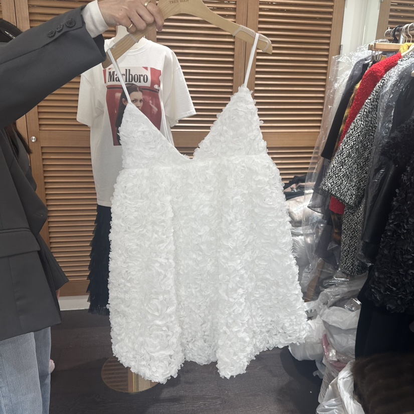 TRES BIEN韓國直郵女裝新品休閑熱賣人氣真品時尚吊帶背心TRES BIEN吊帶/背心