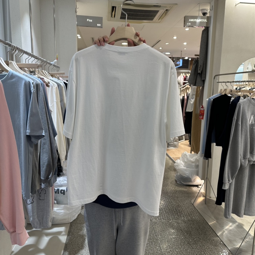 FIZZ韓國直郵女士新款人氣熱賣真品推薦職業時尚25春夏休閑T恤FIZZT恤