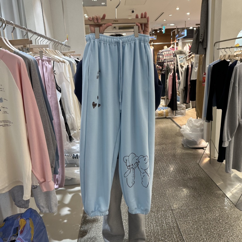 FIZZ東大門直郵女士新品真品職業休閑熱賣25春夏人氣休閑褲FIZZ休閑褲圖色3