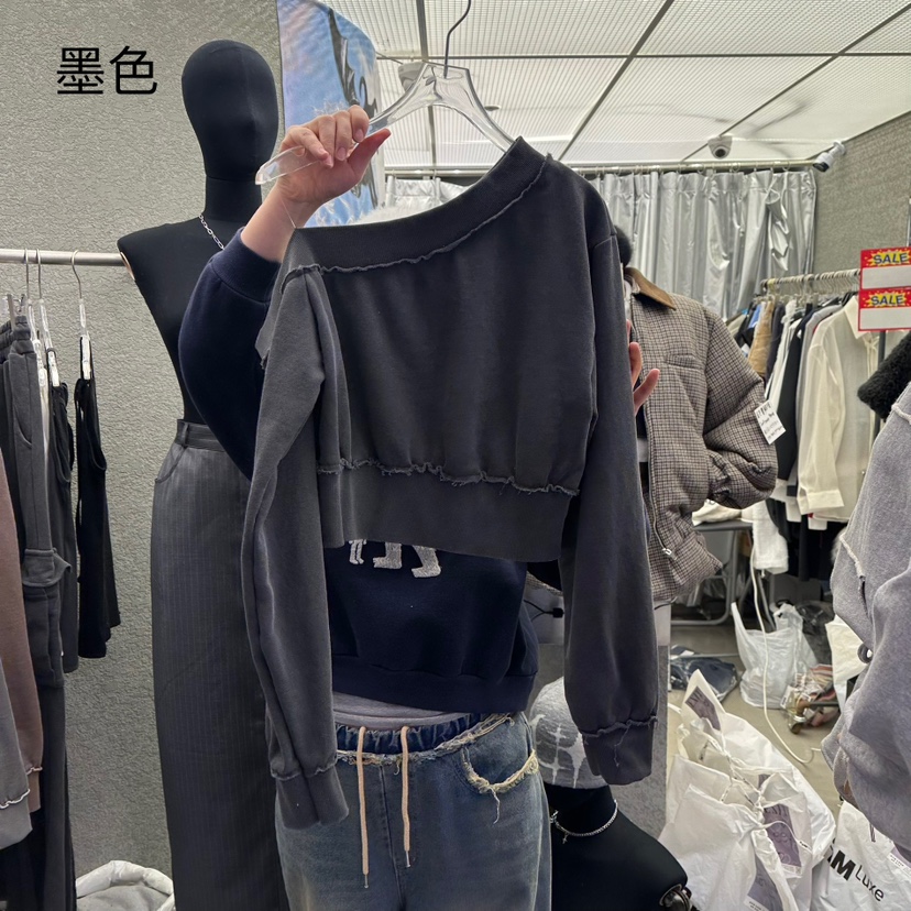 EXIT東大門代購女裝新品25春夏熱賣人氣真品休閑推薦時尚衛衣EXIT衛衣圖色3