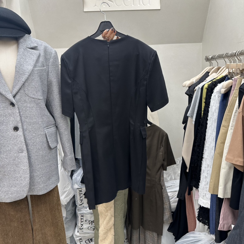 ASCEND韓國代購女裝新品時尚熱賣推薦真品25春夏人氣連衣裙ASCEND連衣裙