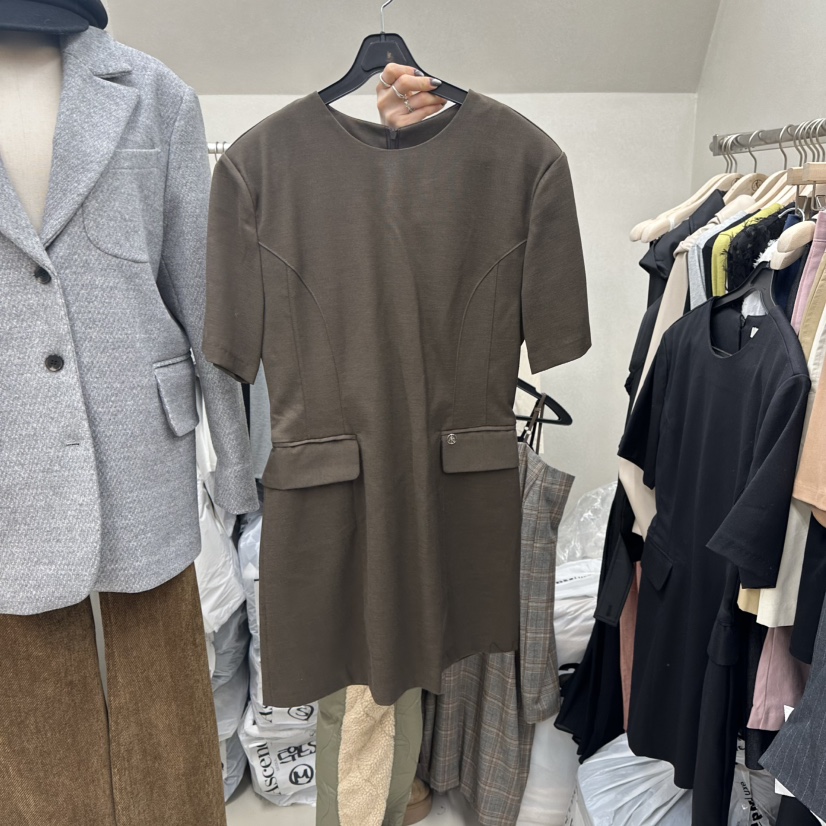 ASCEND韓國代購女裝新品時尚熱賣推薦真品25春夏人氣連衣裙ASCEND連衣裙