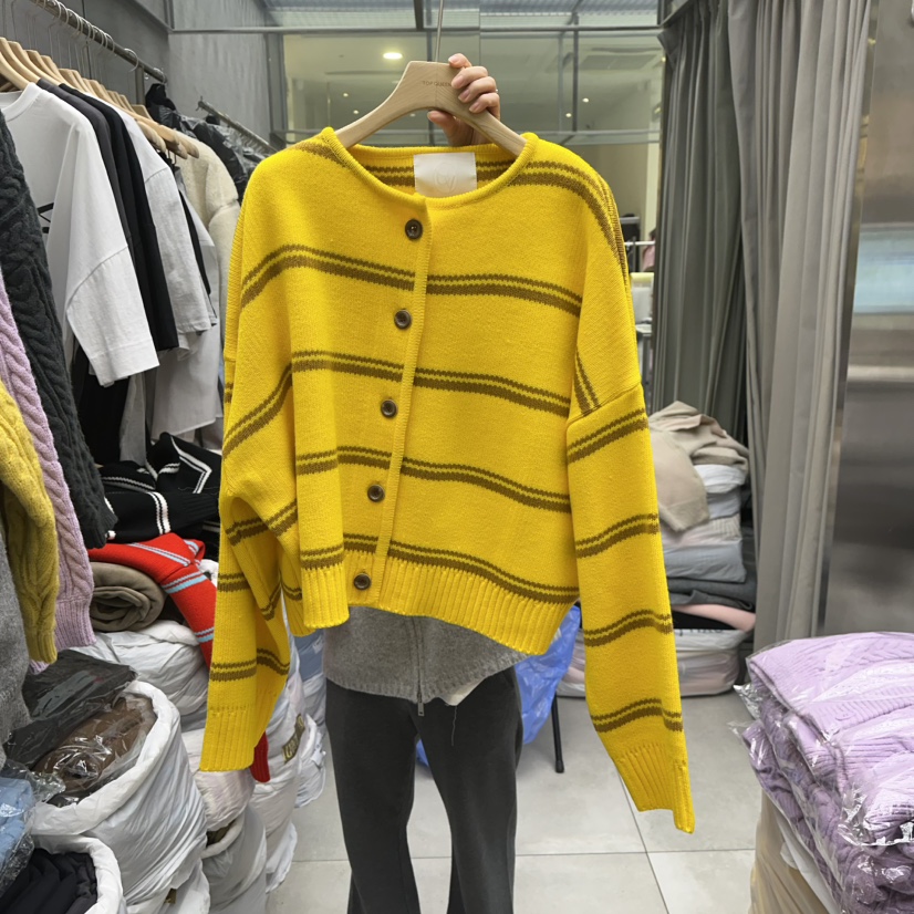 TOPQUEEN韓國直郵東大門實拍女裝新款推薦休閑真品熱賣針織衫UOOV針織衫圖色3