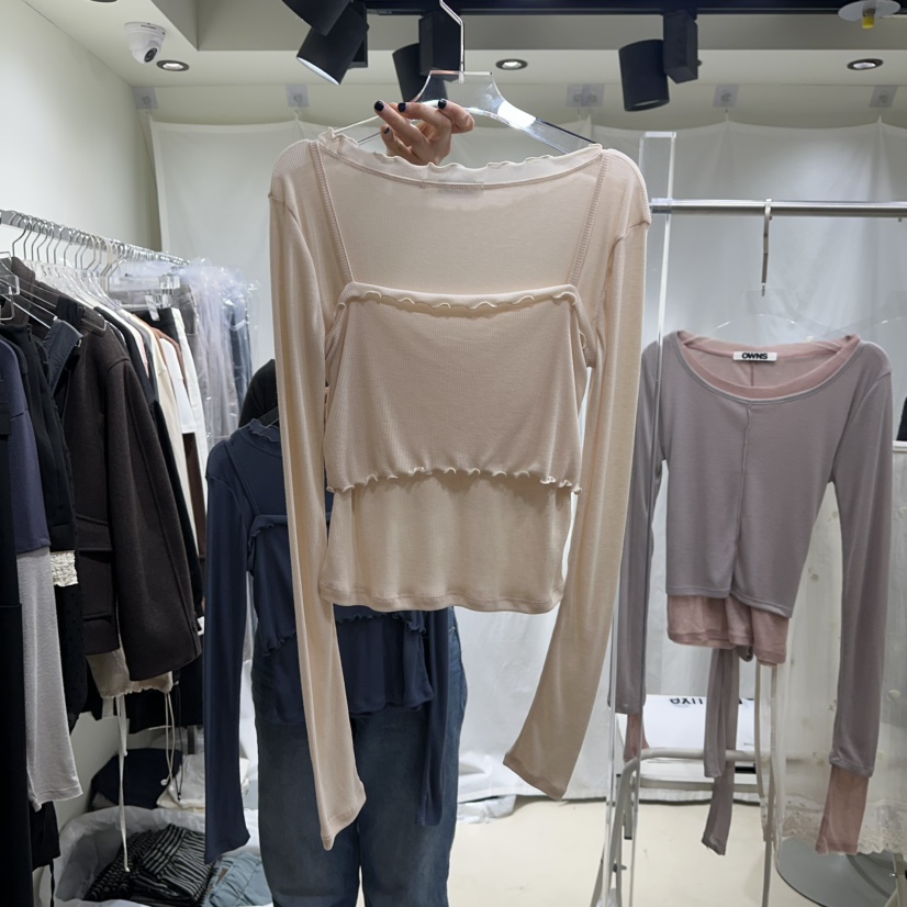 OWNS韓國直郵女裝新款25春夏時尚推薦真品熱賣休閑套裝兩件套OWNS套裝