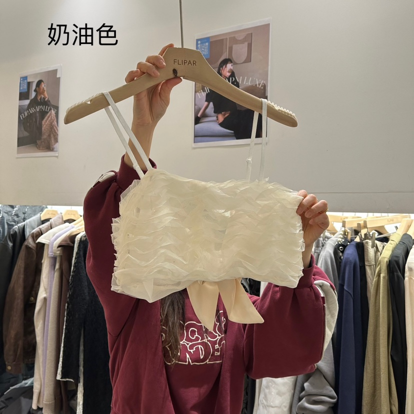 FLIPAR韓國直郵東大門代購女裝新款人氣推薦時尚25春季吊帶背心FLIPAR吊帶/背心圖色2