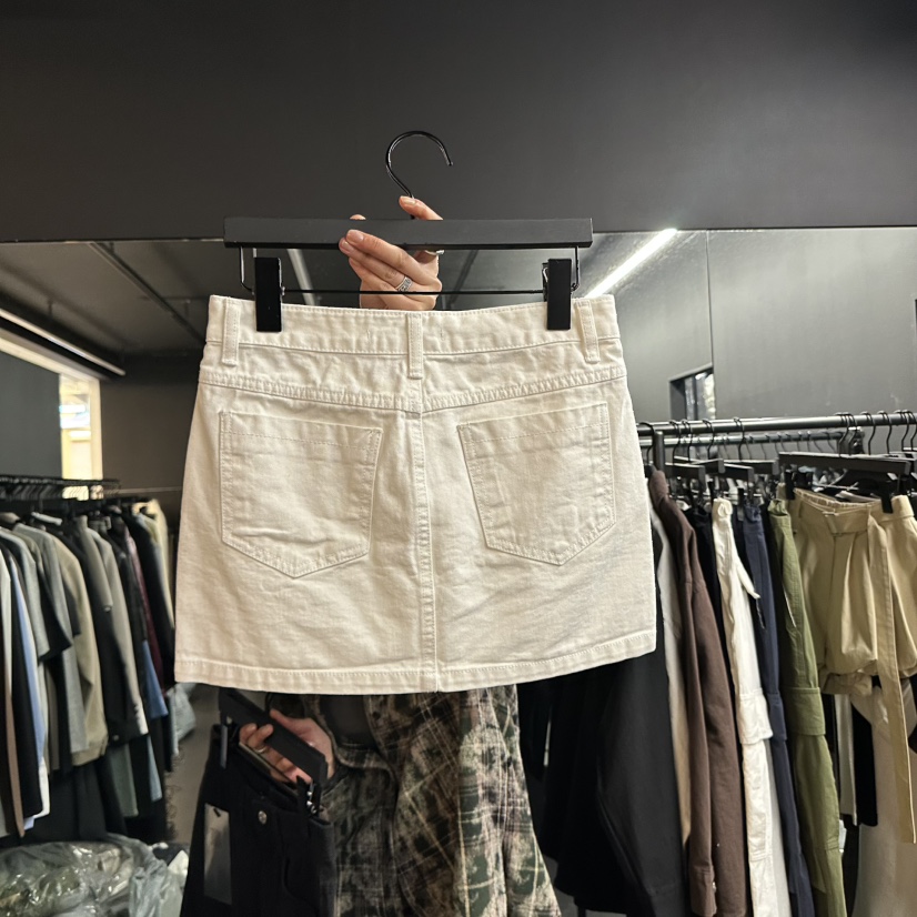 PROJECT WAVE-P直郵韓國代購女裝新品推薦職業25春季短裙PROJECT WAVE短裙