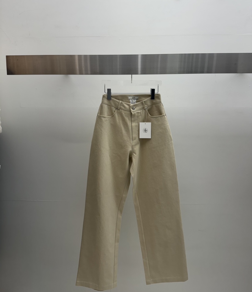 AMOOD韓國直郵女裝新品真品推薦職業熱賣休閑時尚人氣牛仔褲AMOOD牛仔褲圖色2