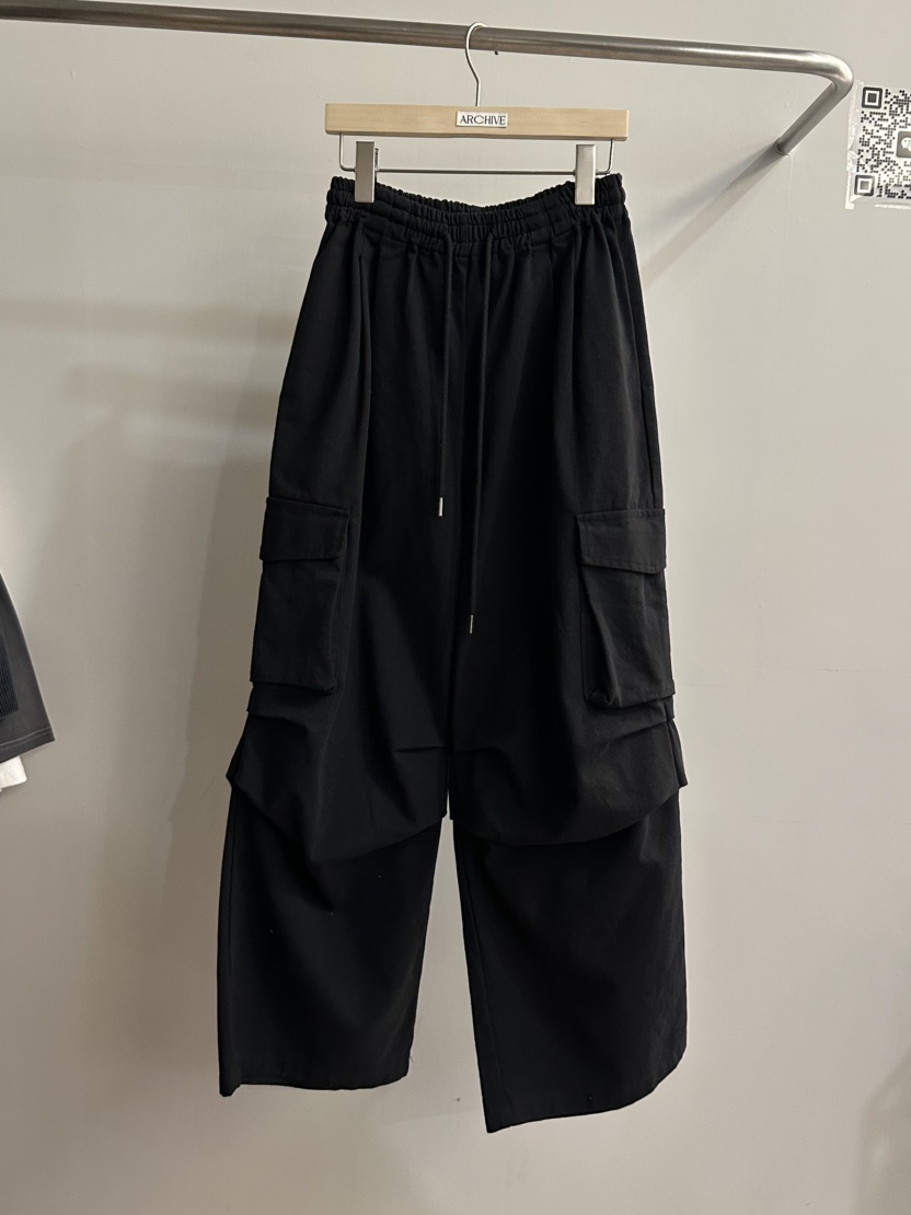 ARCHIVE-P直郵韓國代購女裝新款職業休閑真品25春夏休閑褲口袋ARCHIVE-P休閑褲圖色2