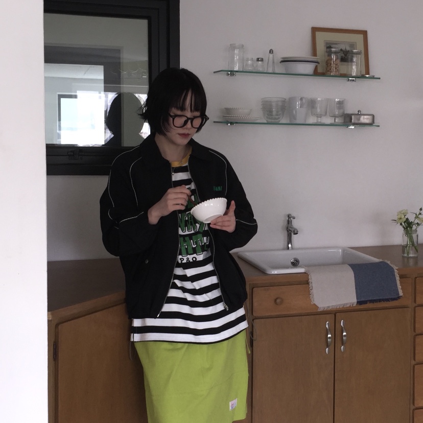 ARCHIVE-P直郵韓國代購女裝新品熱賣25春夏25春季休閑夾克ARCHIVE-P夾克