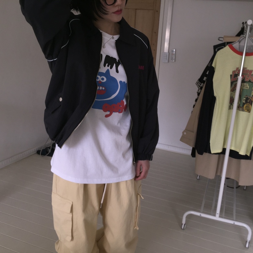 ARCHIVE-P直郵韓國代購女裝新品熱賣25春夏25春季休閑夾克ARCHIVE-P夾克