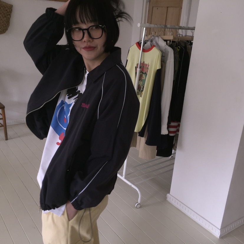 ARCHIVE-P直郵韓國代購女裝新品熱賣25春夏25春季休閑夾克ARCHIVE-P夾克