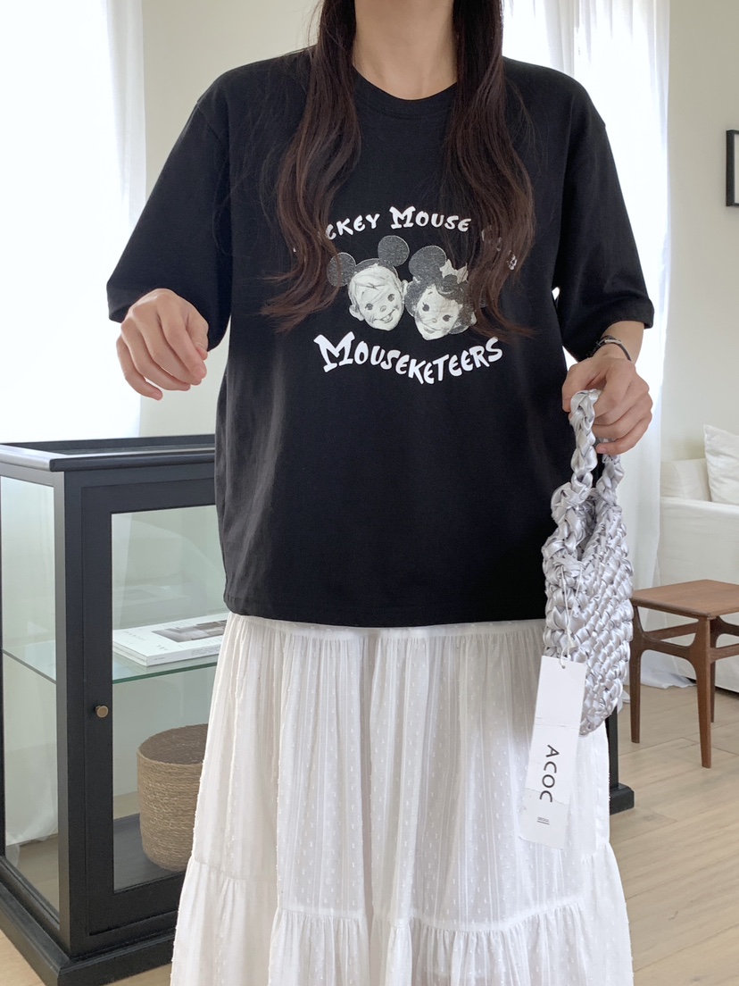 PARSLEY直郵韓國代購女裝新款25春夏推薦時尚職業25春季T恤LAVIEUT恤圖色1