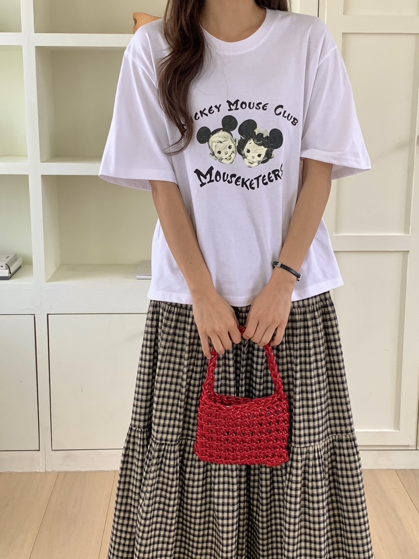 PARSLEY直郵韓國代購女裝新款25春夏推薦時尚職業25春季T恤LAVIEUT恤圖色2