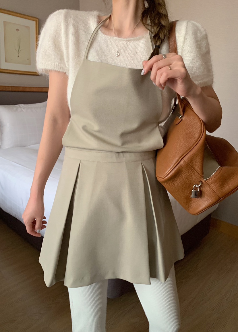 MELLOUNGE-멜라운지-T東大門實拍女士新款25春夏人氣連衣裙MELLOUNGE-T連衣裙