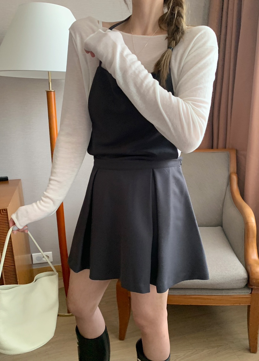 MELLOUNGE-멜라운지-T東大門實拍女士新款25春夏人氣連衣裙MELLOUNGE-T連衣裙