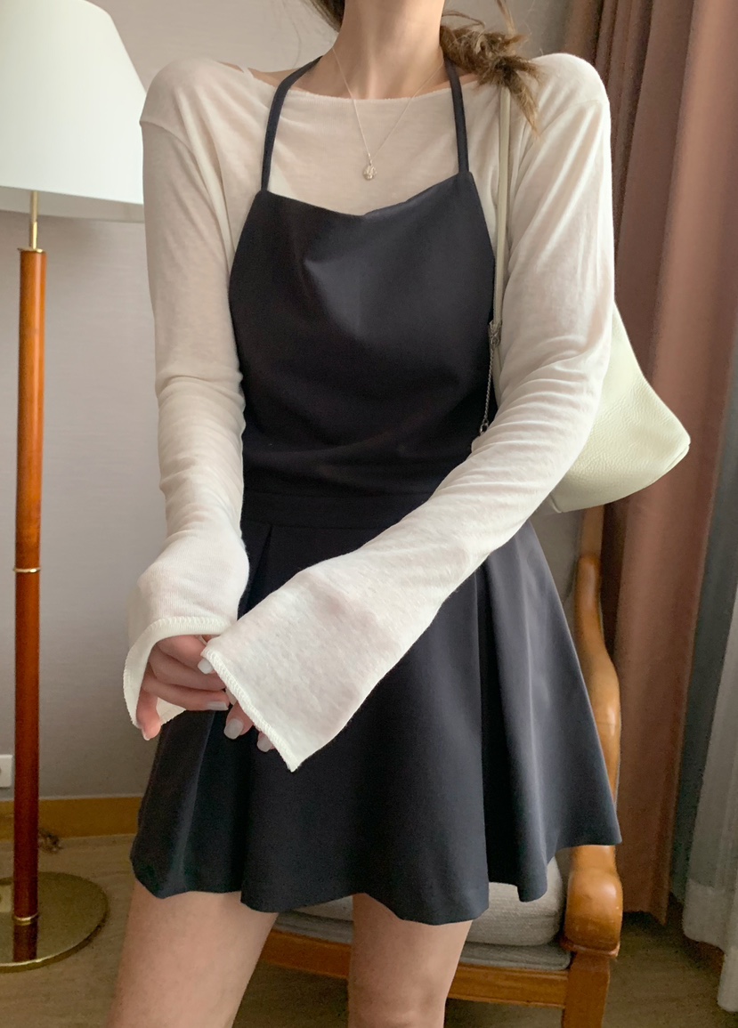 MELLOUNGE-멜라운지-T東大門實拍女士新款25春夏人氣連衣裙MELLOUNGE-T連衣裙