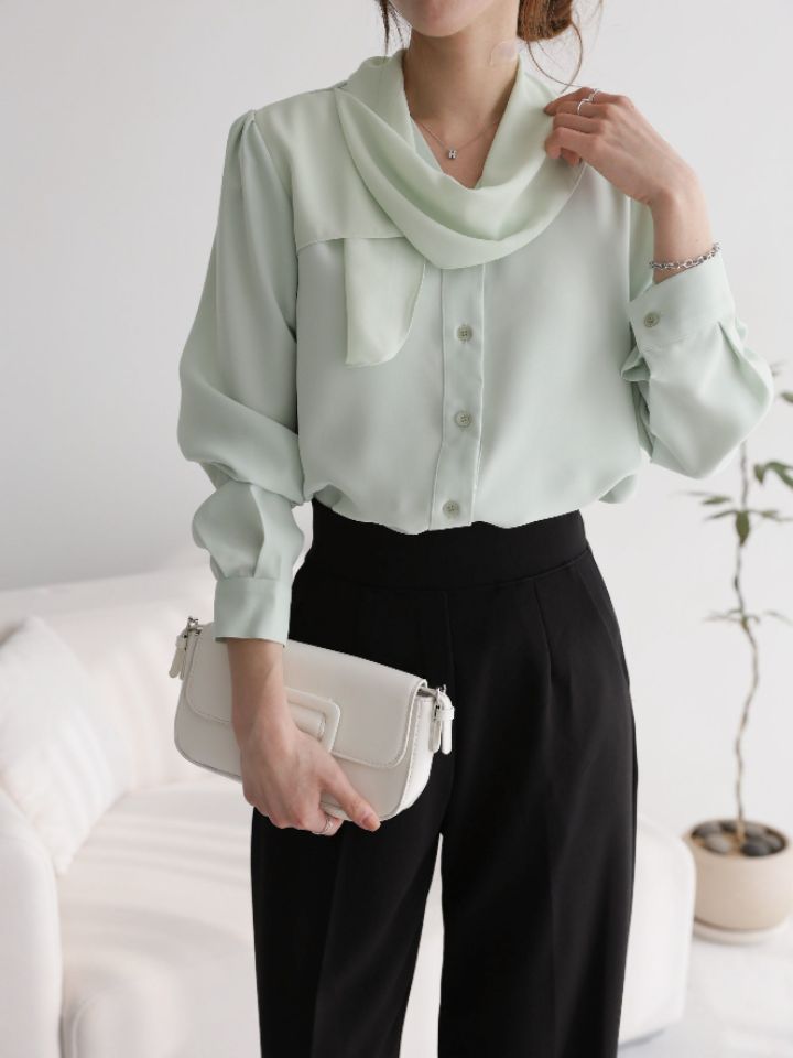 DAILY PROJECT-데일리프로젝트-T東大門直郵女裝新品休閑襯衫蕾絲衫DAILY PROJECT襯衫/蕾絲衫